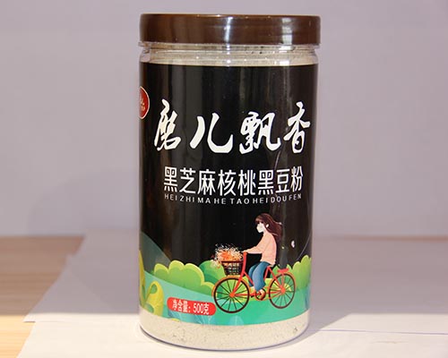 磨兒飄香 黑芝麻核桃黑豆粉 500克